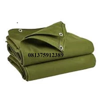 Organic Silicon Heavy Duty Cotton Tent Tarp Canvas Tarpaulin for Paint Truck Boat Cover
