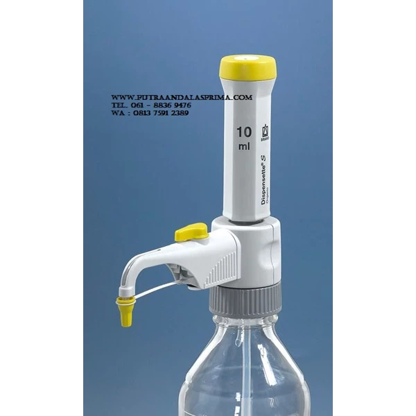 Bottle top dispenser Dispensette S Organic  Fixed volume  DE M