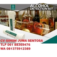 Alat Uji Kandungan Alkohol Pada Makanan & Minuman Alcohol Detection Kit 100 Test