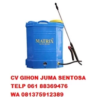 Tesedia  MATRIX Alat Semprot Hama Elektrik 16 L Electric Sprayer 16L Pressure
