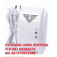 CJ-PA82D 220 V Standalone Mudah Terbakar Gas Detector LPG Detektor Kebocoran Gas Rumah Tangga Detektor Gas Alam Dengan tombol Tes