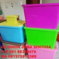 Box Container / Kotak Kontainer Plastik Serbaguna 35L