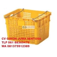  Container Box Keranjang Plastik Industri Serbaguna
