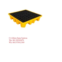Spill Pallet Spill Containment Pallet with Drain 4 Drum