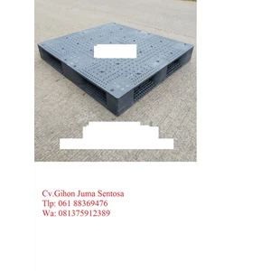 Pallet plastik kuat ukuran 120x110x17 cm / Palet plastik bekas